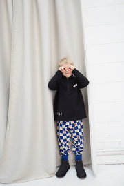 True Blue Comic Book Check Sweatpants